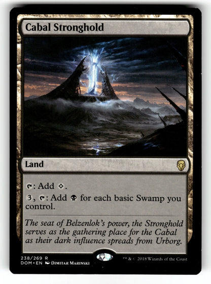 Cabal Stronghold – 238 DOM: Dominaria R NM