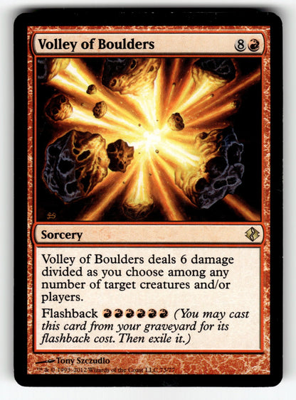 Volley of Boulders – 73 DDI: Duel Decks: Venser vs. Koth R LP