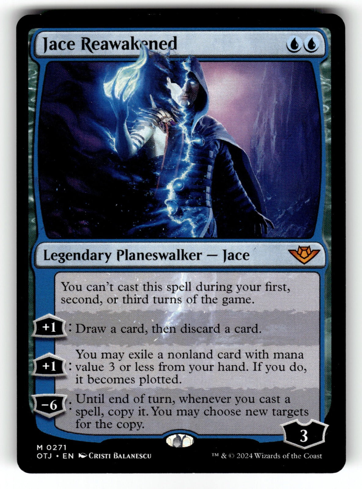 Jace Reawakened – 271 OTJ: Outlaws of Thunder Junction M NM