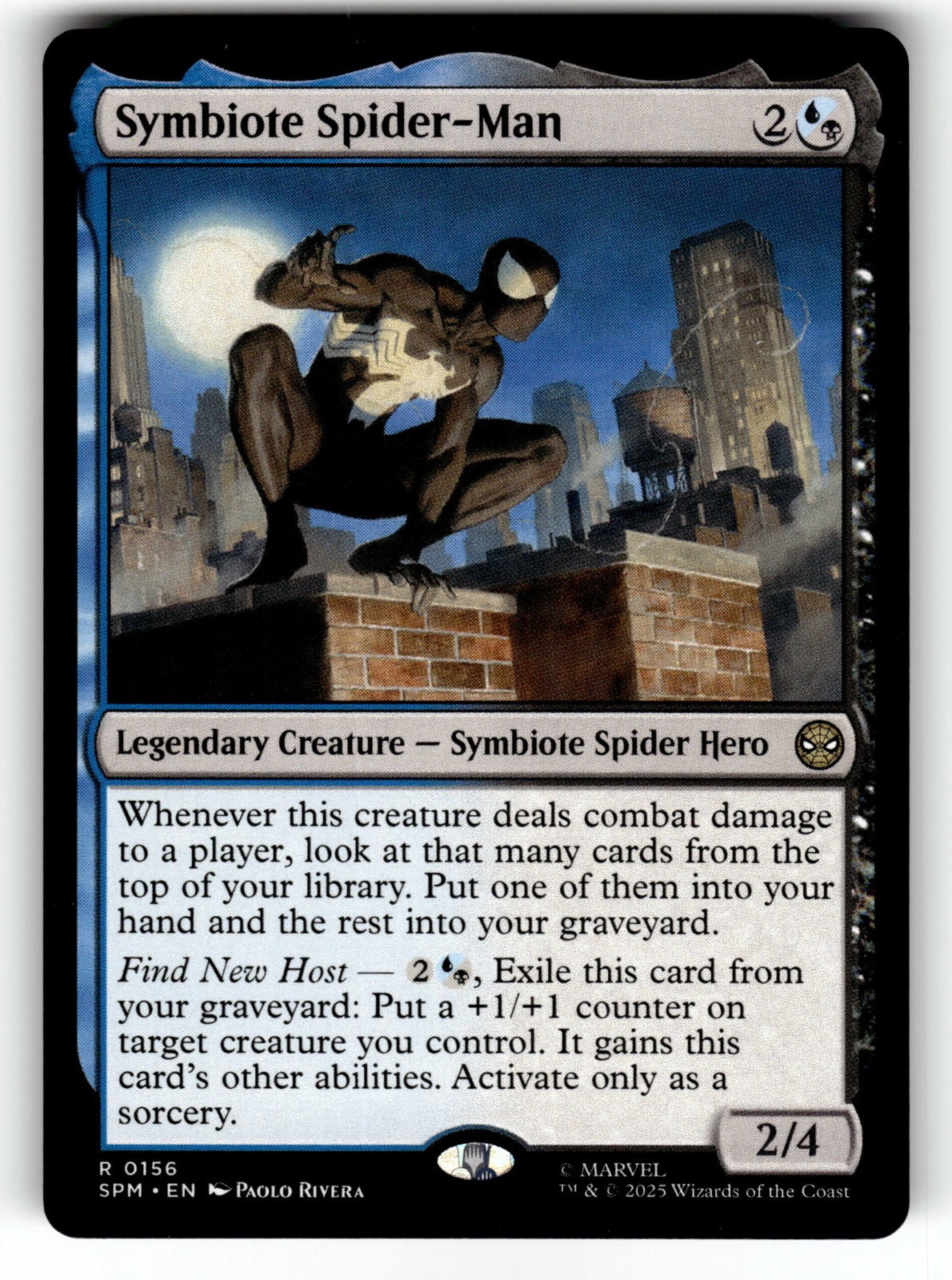 Symbiote Spider-Man – 156 SPM: Marvel's Spider-Man R NM