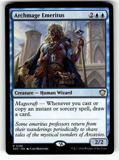 Archmage Emeritus – 188 SOC: Commander: Secrets of Strixhaven R LP