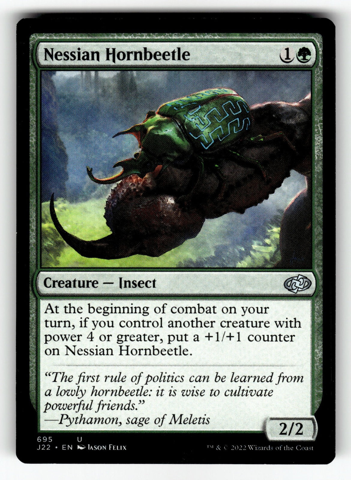Nessian Hornbeetle – 695 J22: Jumpstart 2022 U NM
