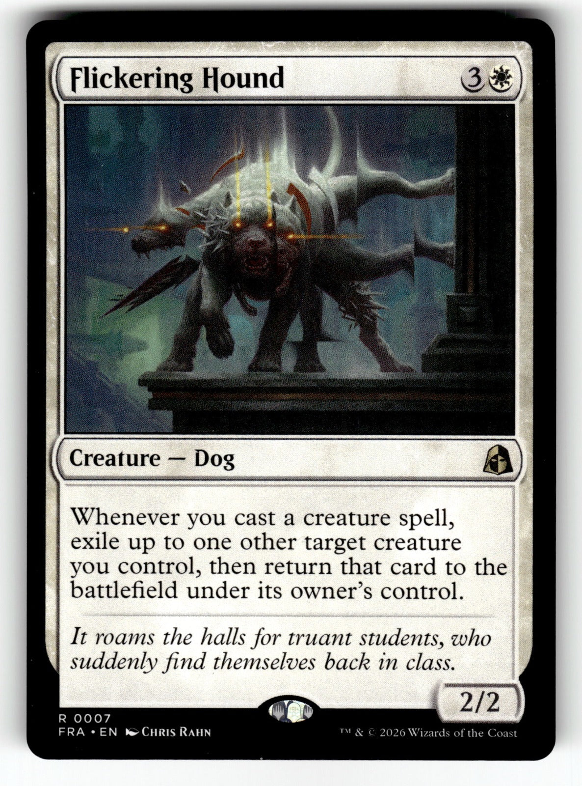 Flickering Hound – 7 FRA: Reality Fracture R NM