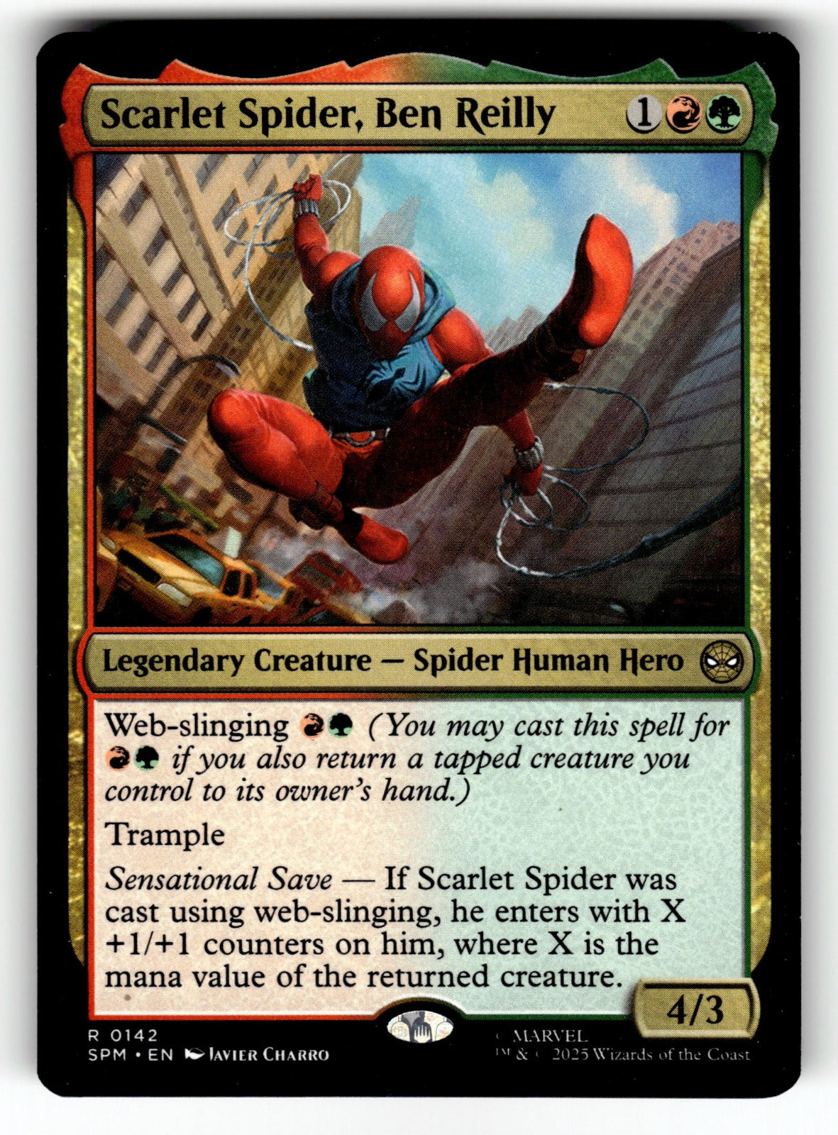 Scarlet Spider, Ben Reilly – 142 SPM: Marvel's Spider-Man R LP