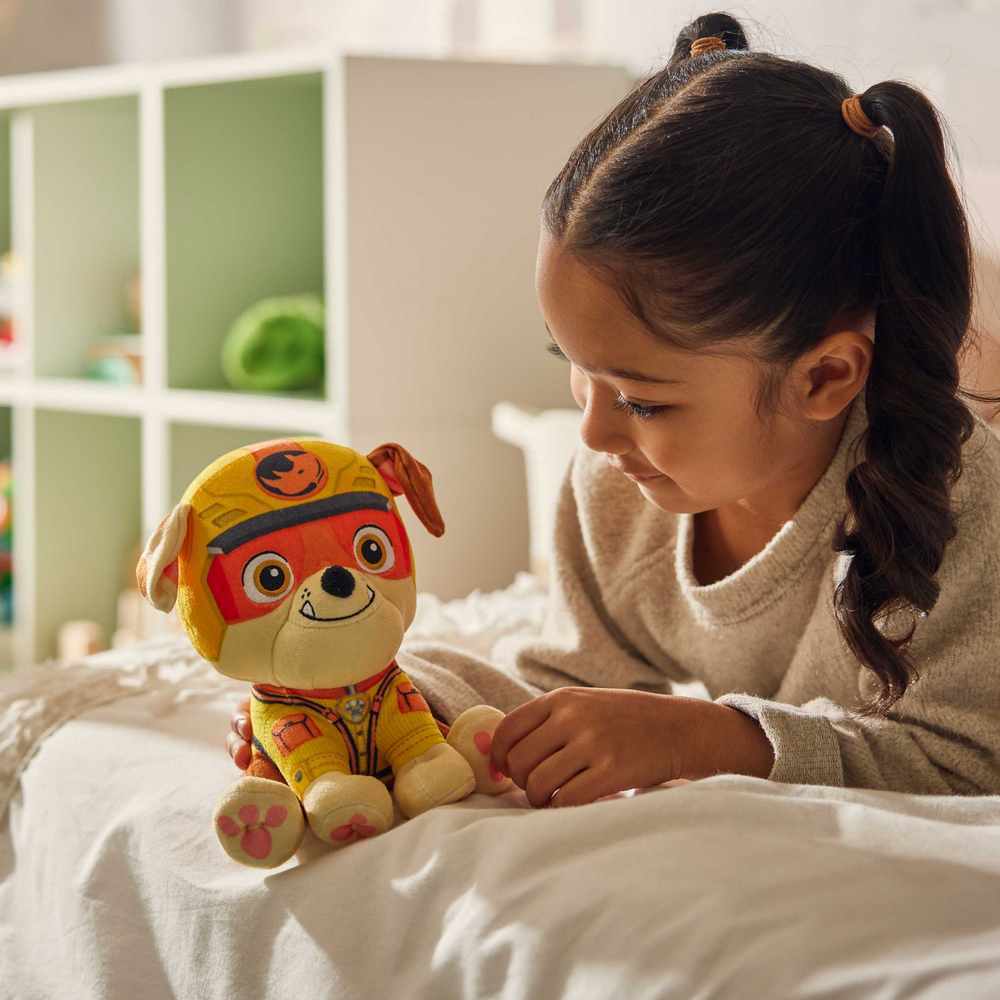 PAW Patrol Jungle Pups Rubble 8-Inch Plush Toy