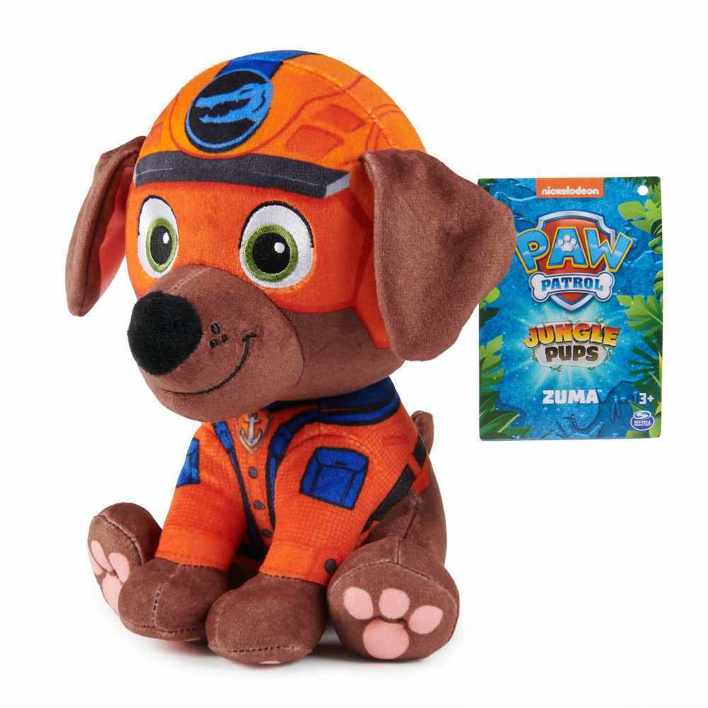 PAW Patrol Jungle Pups Zuma 8-Inch Plush Toy