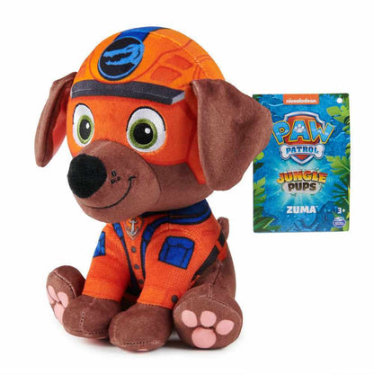 PAW Patrol Jungle Pups Zuma 8-Inch Plush Toy