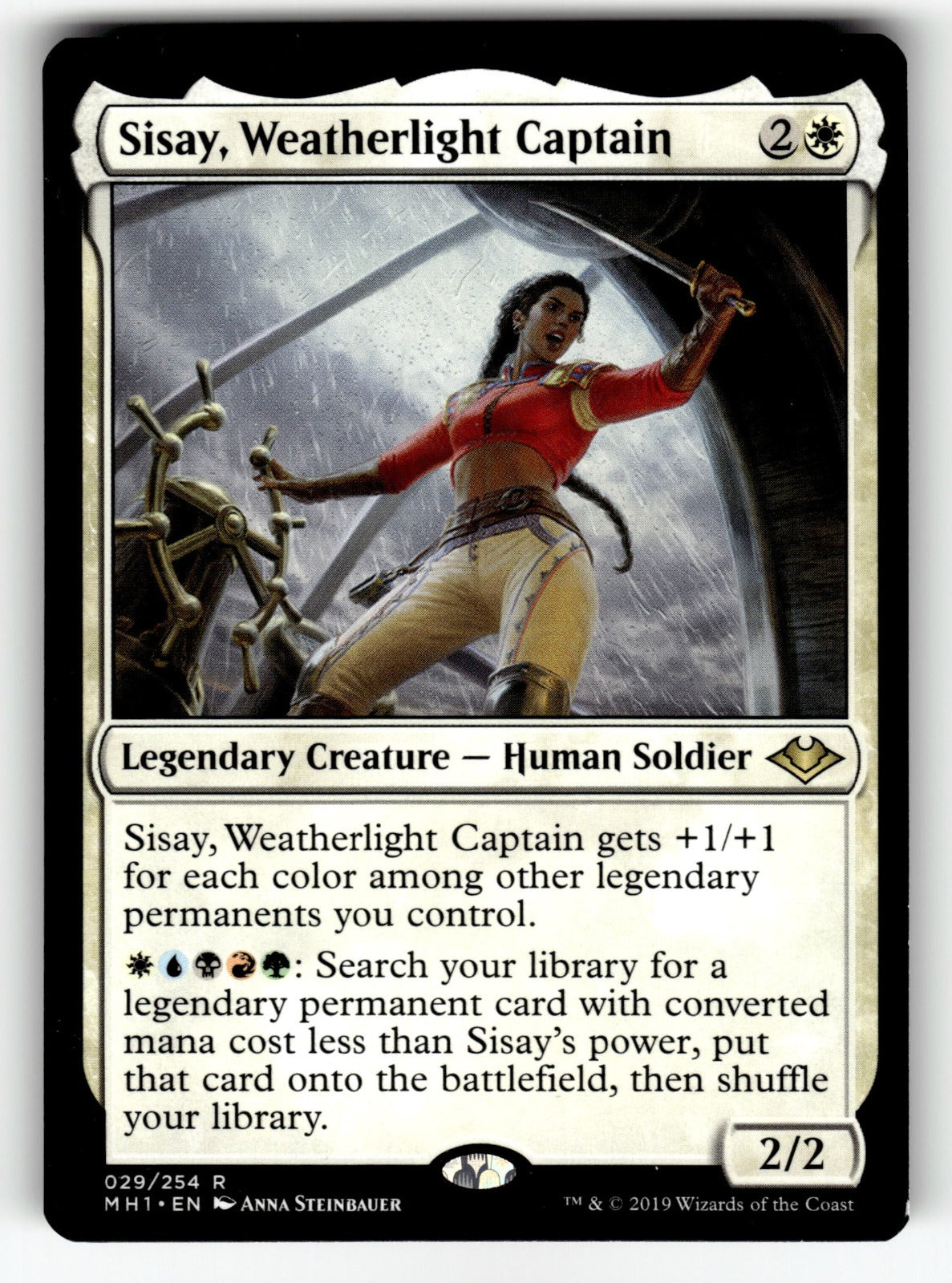 Sisay, Weatherlight Captain – 29 MH1: Modern Horizons R LP