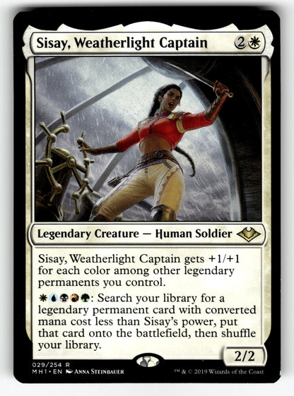 Sisay, Weatherlight Captain – 29 MH1: Modern Horizons R LP