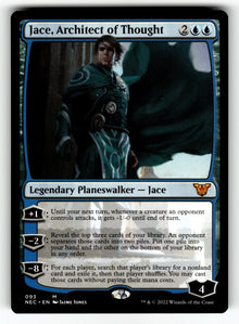 Jace, Architect of Thought – 93 NEC: Commander: Kamigawa: Neon Dynasty M NM