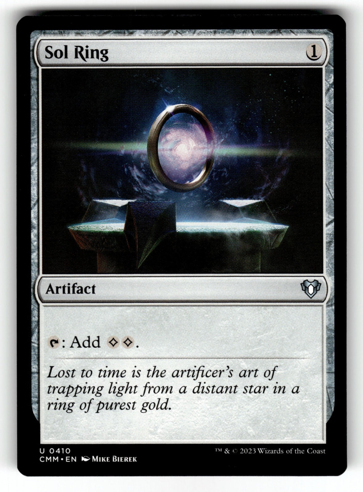Sol Ring – 410 CMM: Commander Masters U LP