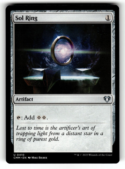 Sol Ring – 410 CMM: Commander Masters U LP