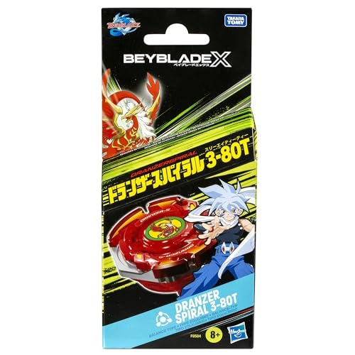 Beyblade X Dranzer Spiral 3-80T Anniversary X-Over with Battling Top & Launcher
