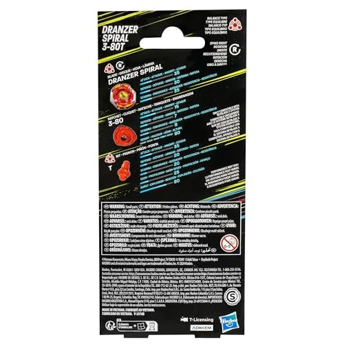 Beyblade X Dranzer Spiral 3-80T Anniversary X-Over with Battling Top & Launcher