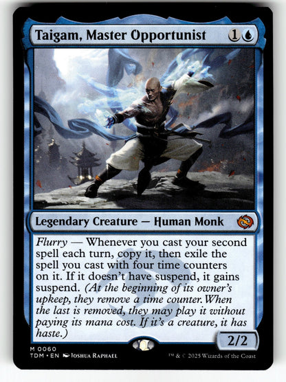Taigam, Master Opportunist – 60 TDM: Tarkir: Dragonstorm M NM
