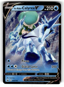 Ice Rider Calyrex V – 045/198 SWSH06: SWSH06: Chilling Reign Ultra Rare Holo NM