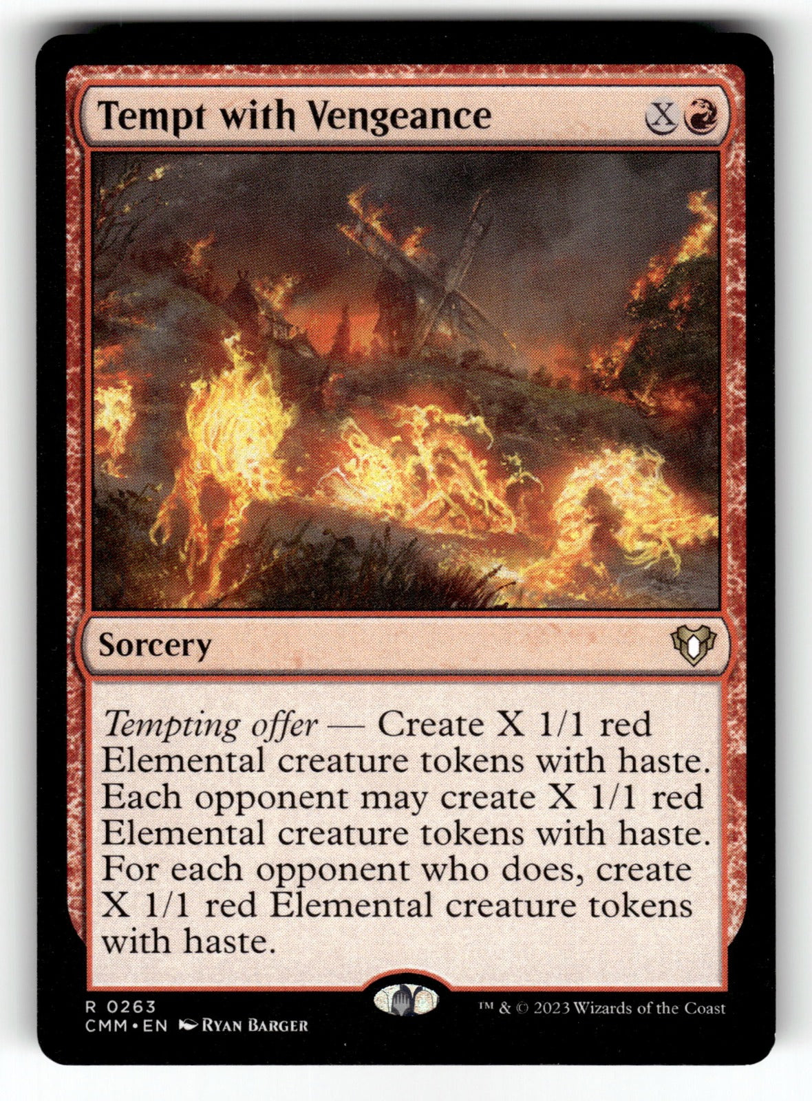 Tempt with Vengeance – 263 CMM: Commander Masters R LP