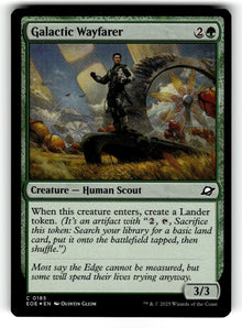 Galactic Wayfarer – 185 EOE: Edge of Eternities C Foil NM