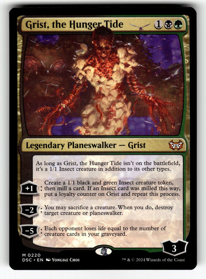 Grist, the Hunger Tide – 220 DSC: Commander: Duskmourn: House of Horror M NM