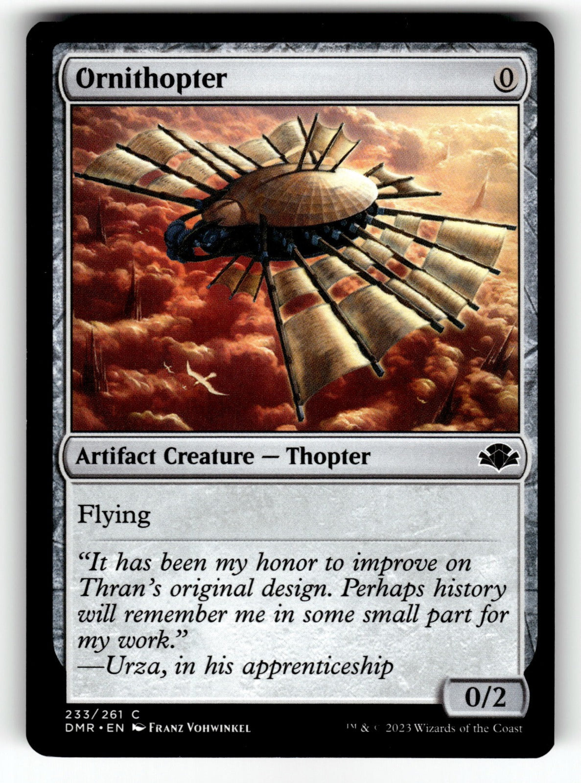 Ornithopter – 233 DMR: Dominaria Remastered C NM