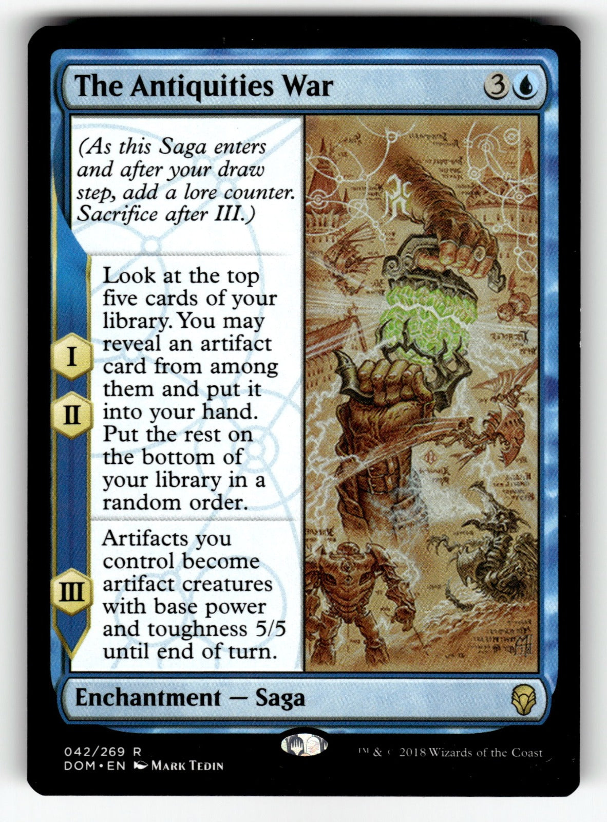 The Antiquities War – 42 DOM: Dominaria R NM