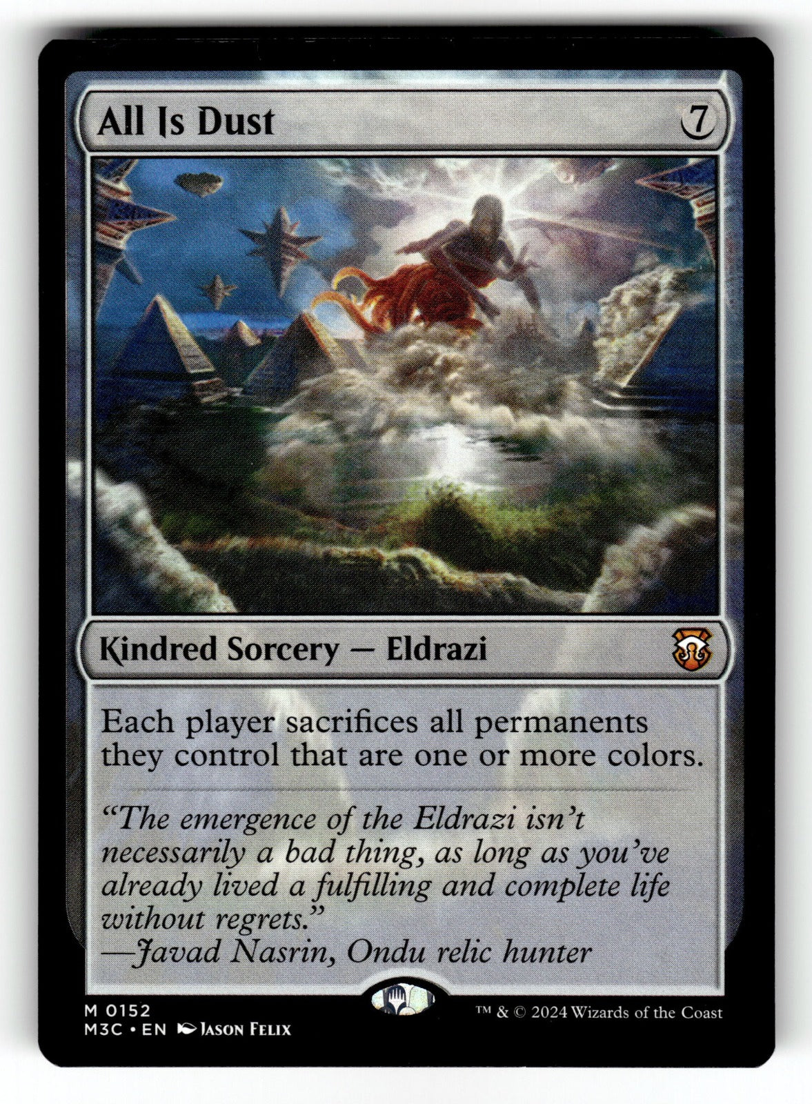 All Is Dust – 152 M3C: Commander: Modern Horizons 3 M LP