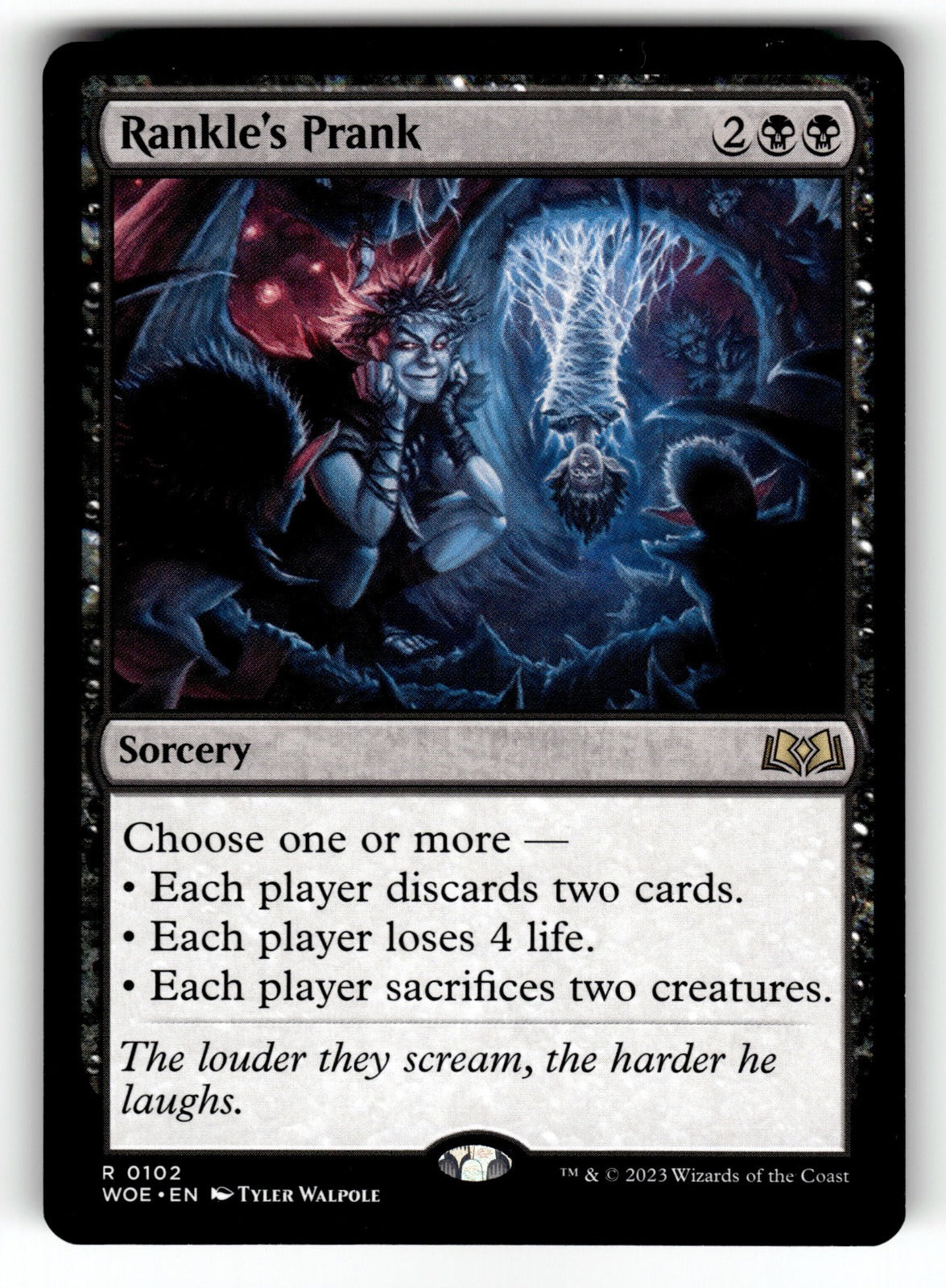 Rankle's Prank – 102 WOE: Wilds of Eldraine R NM