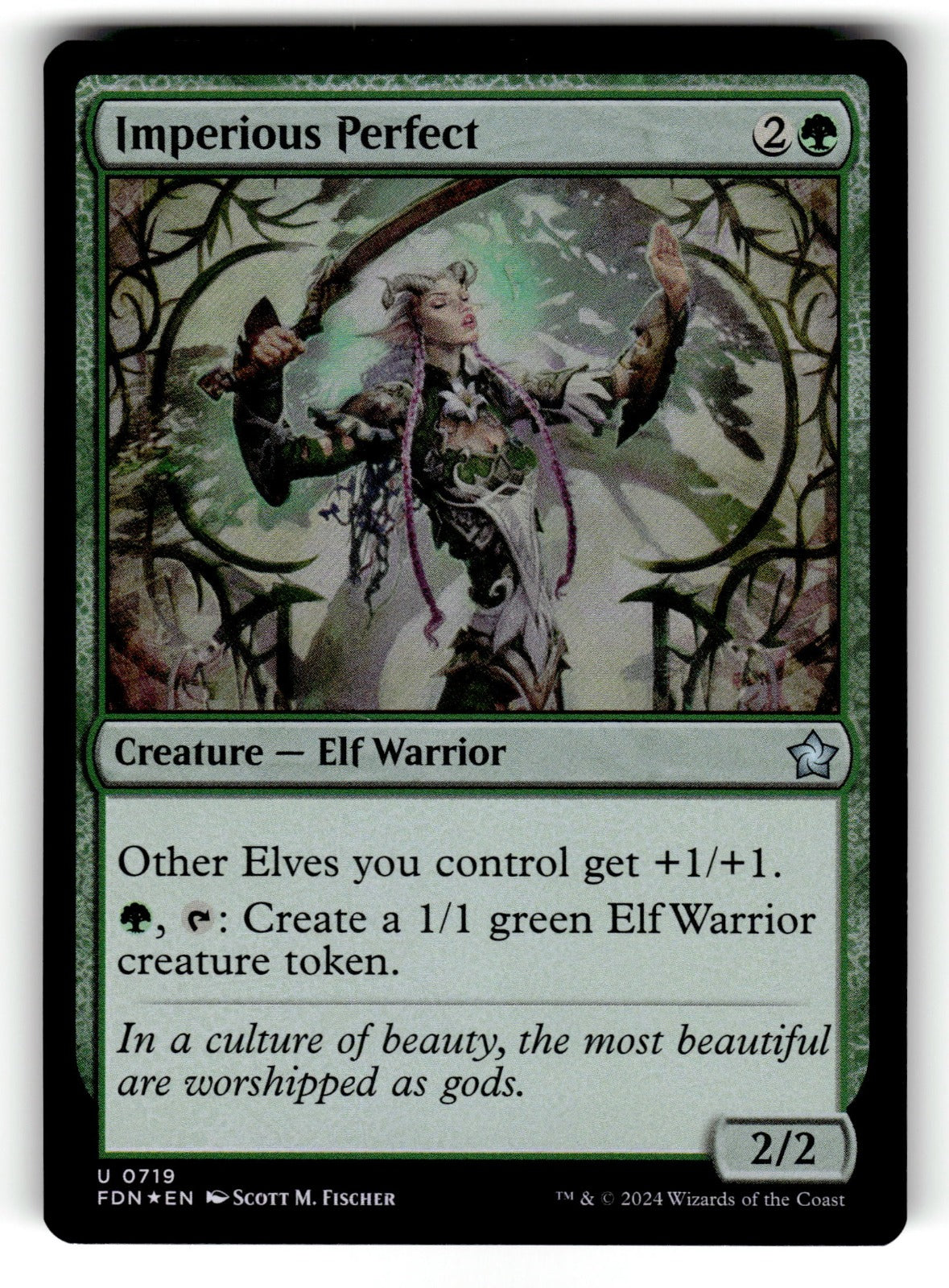 Imperious Perfect – 719 FDN: Foundations U Foil NM