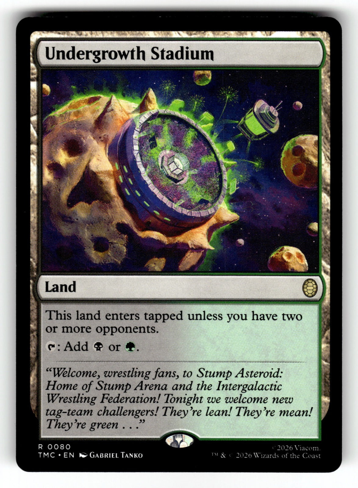 Undergrowth Stadium – 80 TMC: Commander: Teenage Mutant Ninja Turtles R NM