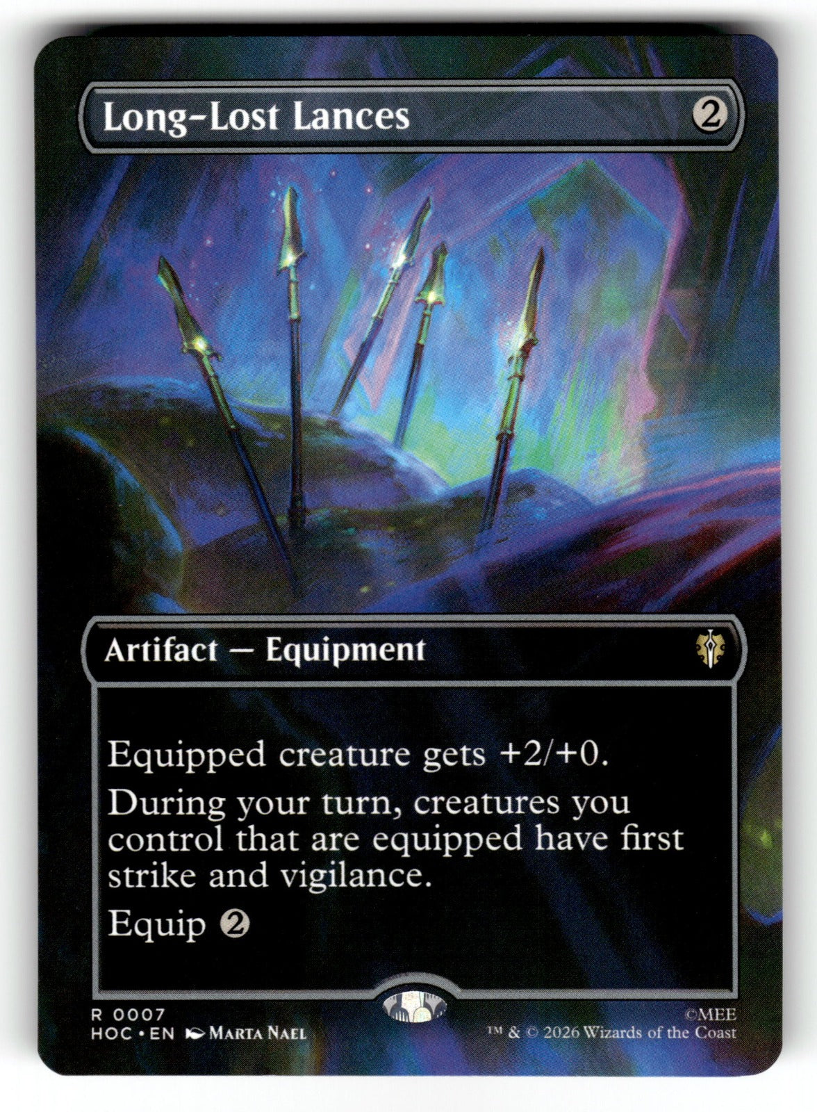 Long-Lost Lances (Borderless) – 7 HOC: The Hobbit: Eternal-Legal R LP