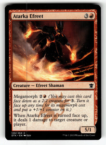 Atarka Efreet – 128 DTK: Dragons of Tarkir C NM