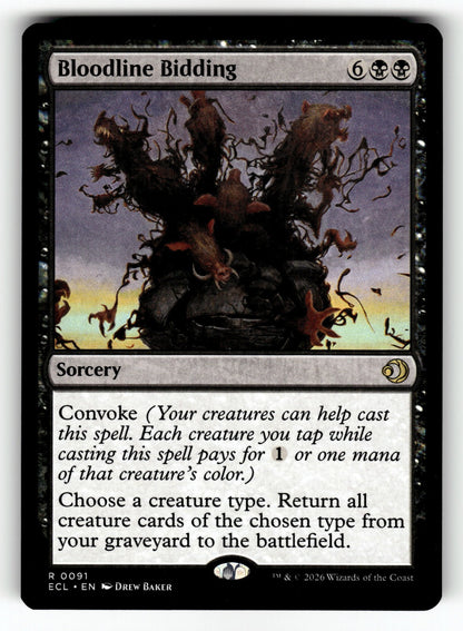 Bloodline Bidding – 91 ECL: Lorwyn Eclipsed R NM