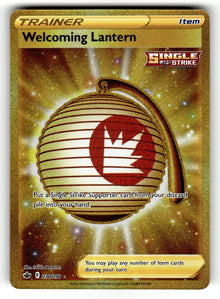 Welcoming Lantern (Secret) – 230/198 SWSH06: SWSH06: Chilling Reign Secret Rare Holo NM
