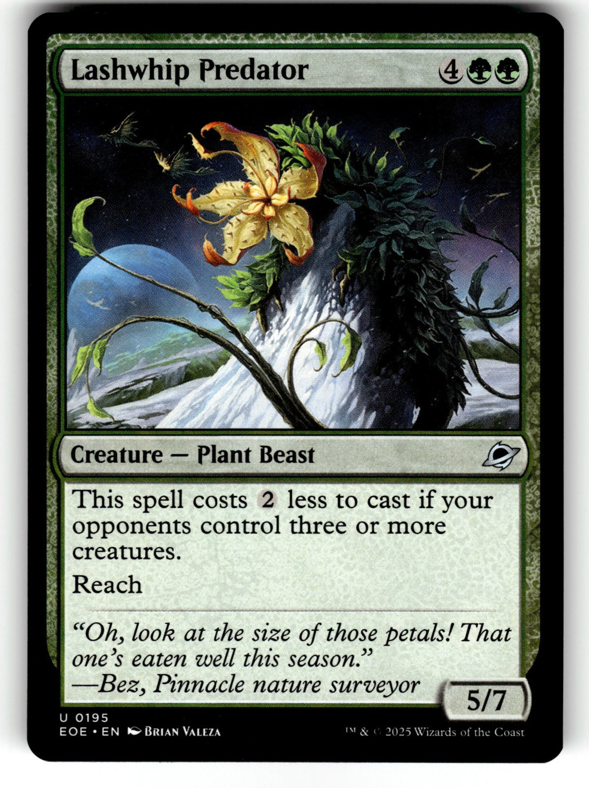 Lashwhip Predator – 195 EOE: Edge of Eternities U NM