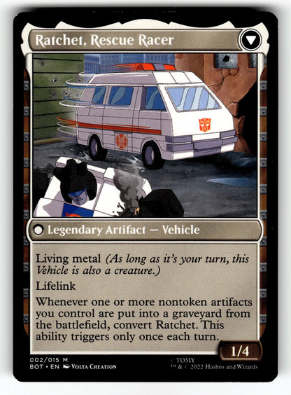 Ratchet, Field Medic – 2 BOT: Universes Beyond: Transformers M NM