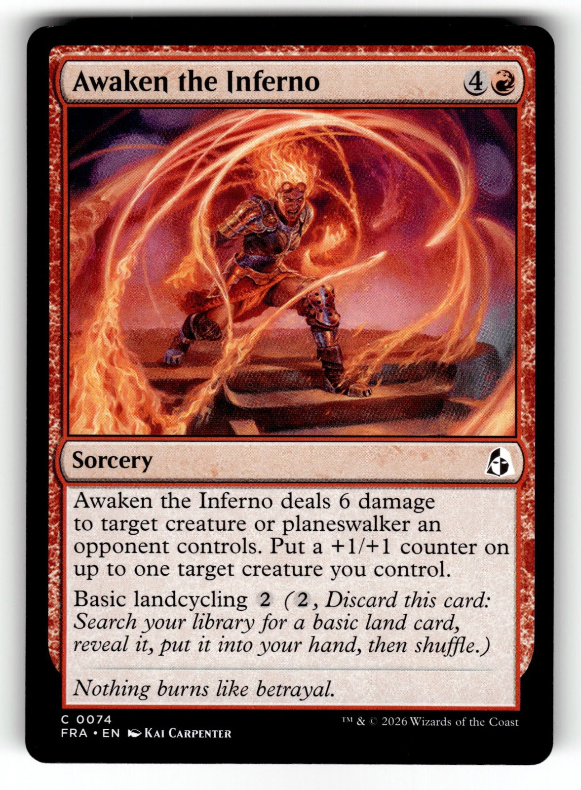 Awaken the Inferno – 74 FRA: Reality Fracture C NM
