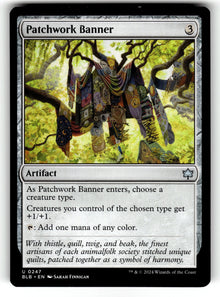 Patchwork Banner – 247 BLB: Bloomburrow U NM