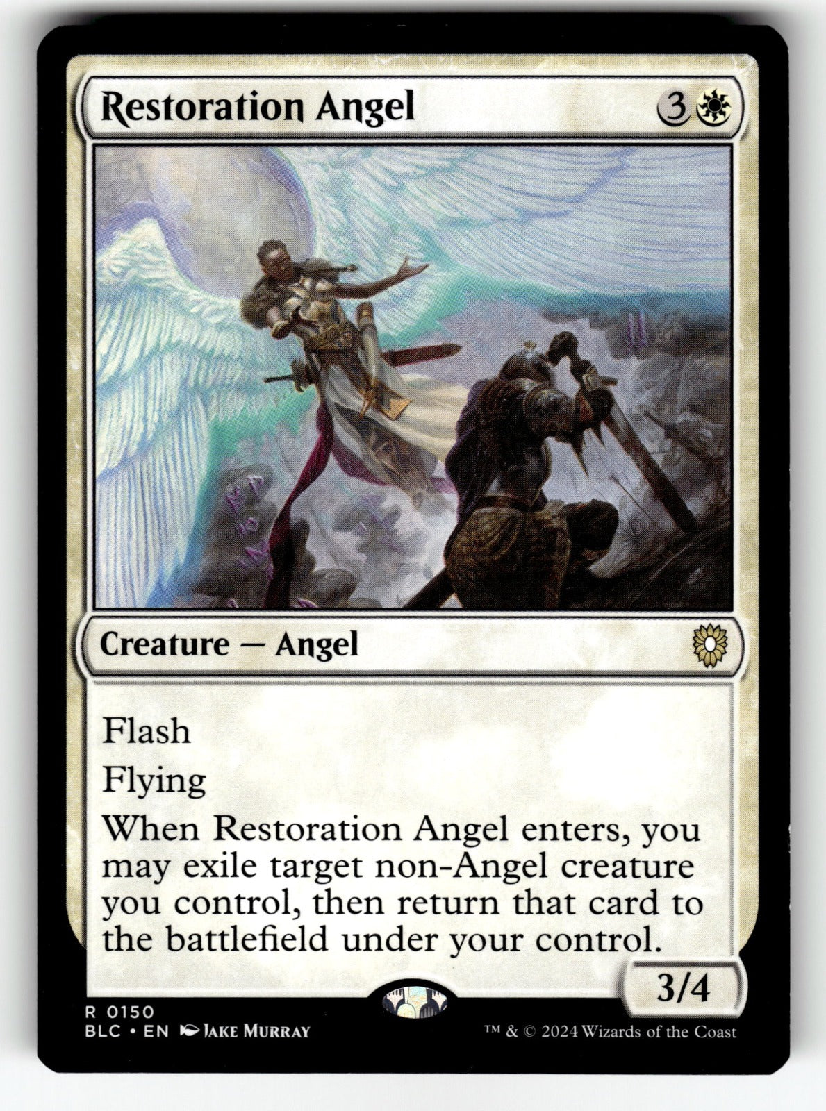 Restoration Angel – 150 BLC: Commander: Bloomburrow R NM