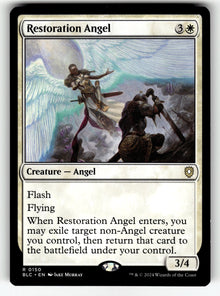 Restoration Angel – 150 BLC: Commander: Bloomburrow R NM