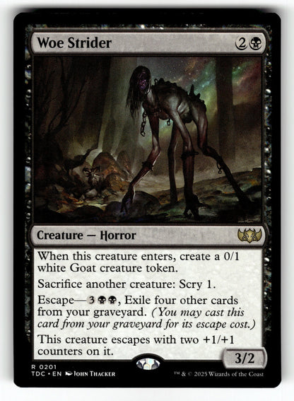 Woe Strider – 201 TDC: Commander: Tarkir: Dragonstorm R NM