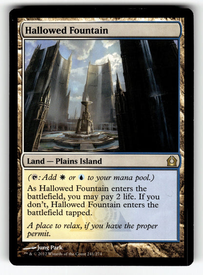 Hallowed Fountain – 241 RTR: Return to Ravnica R NM