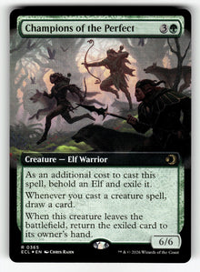 Champions of the Perfect (Extended Art) – 365 ECL: Lorwyn Eclipsed R Foil NM