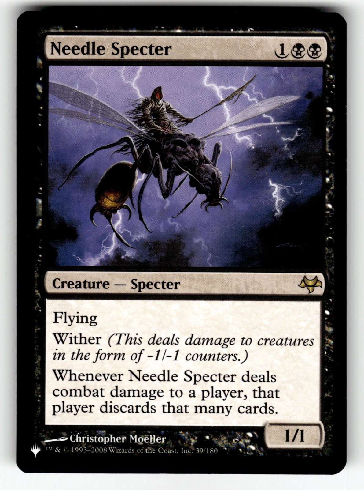 Needle Specter – 39/180 LIST: The List Reprints R LP