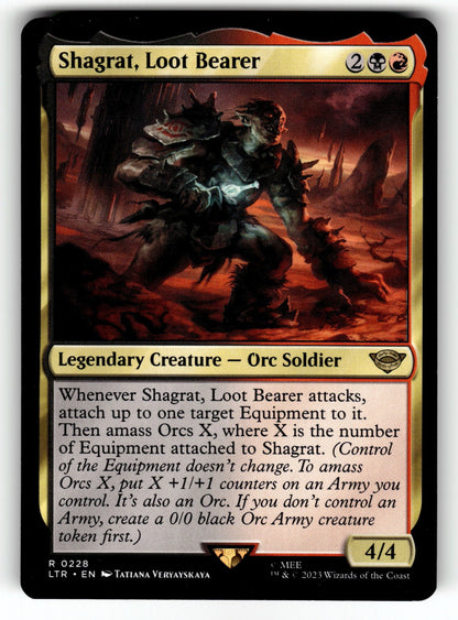 Shagrat, Loot Bearer – 228 The Lord of the Rings: Tales of Middle-earth R NM