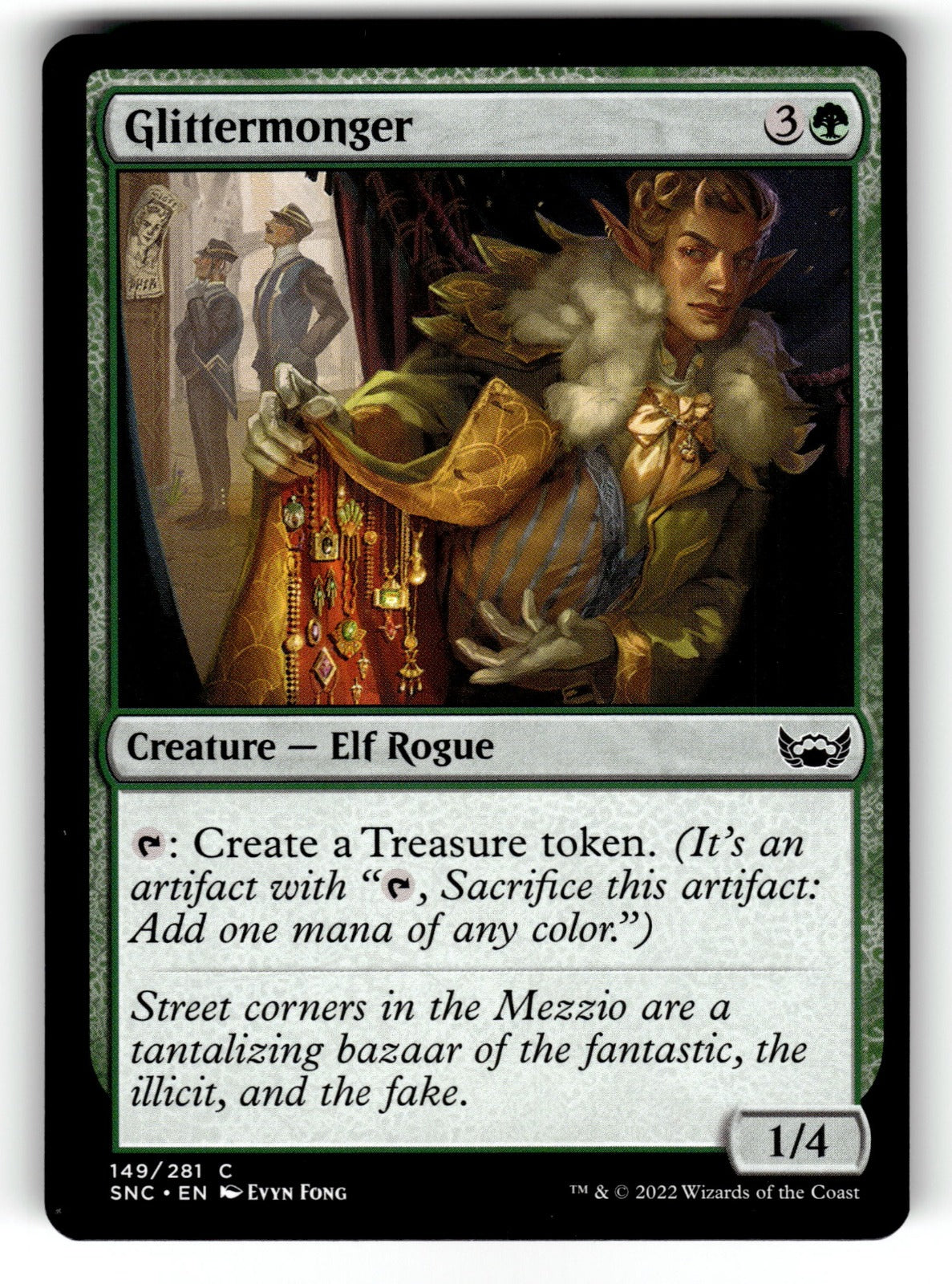 Glittermonger – 149 SNC: Streets of New Capenna C NM