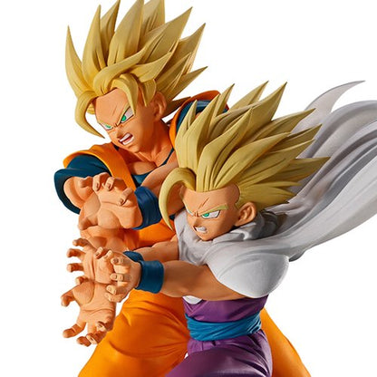 Dragon Ball Z Son Goku and Son Gohan Spectacle Battle Ichibansho Statue