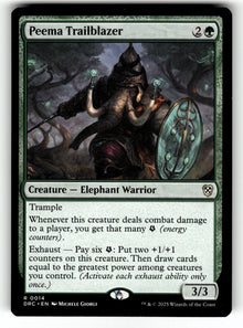 Peema Trailblazer – 14 DRC: Commander: Aetherdrift R NM