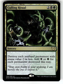 Culling Ritual – 172 PRE: Prerelease Cards R Foil NM