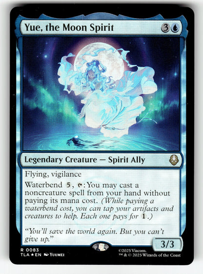 Yue, the Moon Spirit – 83 TLA: Avatar: The Last Airbender R Foil NM
