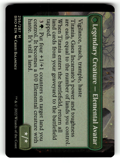 Argoth, Sanctum of Nature – 256 BRO: The Brothers' War R Foil NM (Back)